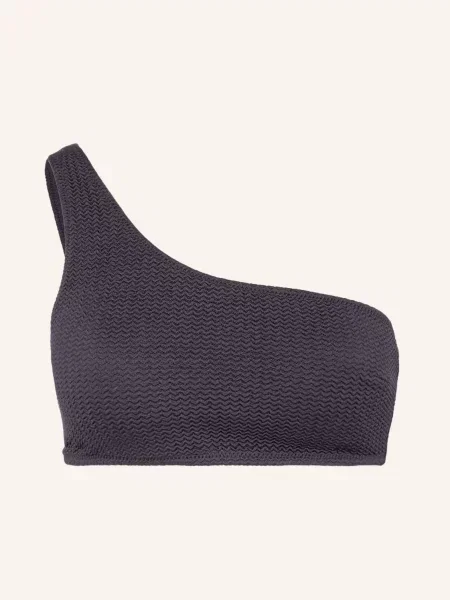 Plavky Seafolly na jedno rameno černé