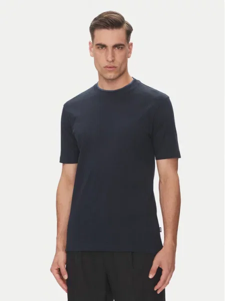 BOSS T-shirt H-Thompson 59 tamnoplava