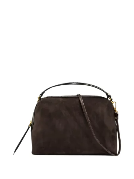 Τσάντα shopper Gianni Chiarini σουέτ καφέ