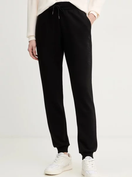 Armani Exchange pantaloni de trening negru
