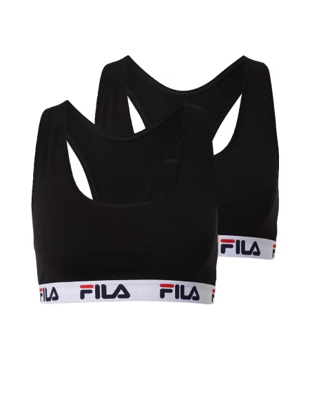 FILA Sutien roșu / negru alb
