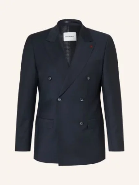 Roy Robson Marynarka Slim Fit blau niebieska