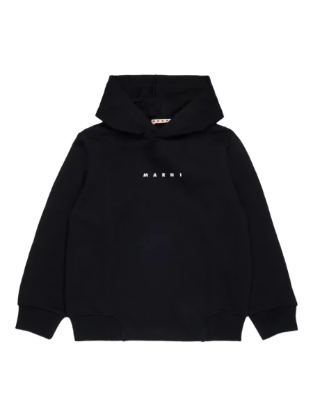 Bluza z kapturem dziecięca Marni czarna