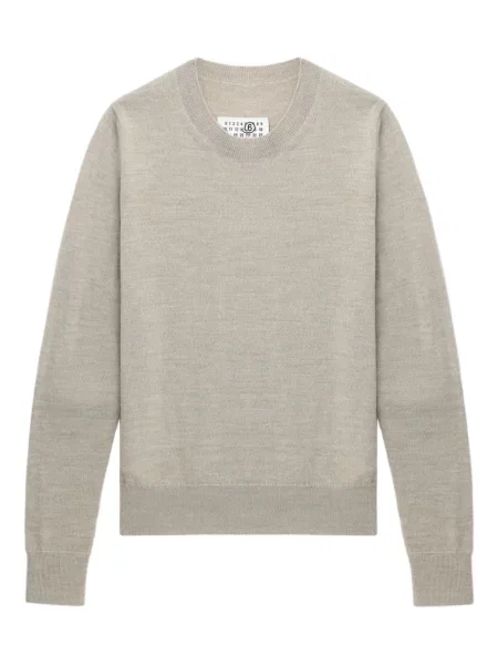 Pulover Mm6 Maison Margiela cu decolteu rotund