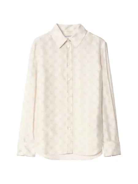 Cămașă Burberry de mătase