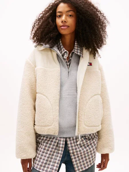 Tommy Jeans kurtka beżowa