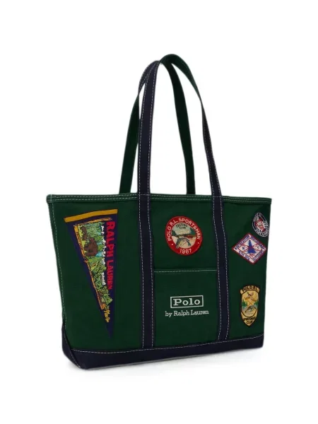 Καρό μακρύς polo Polo Ralph Lauren σουέτ μαύρο