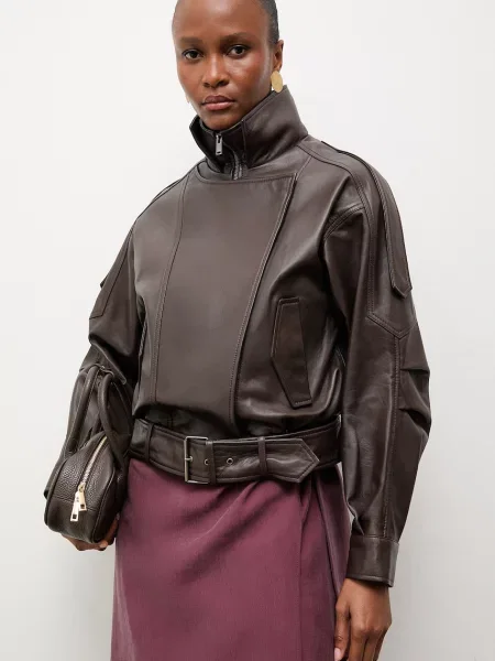 Kurtka Answear.lab brązowa