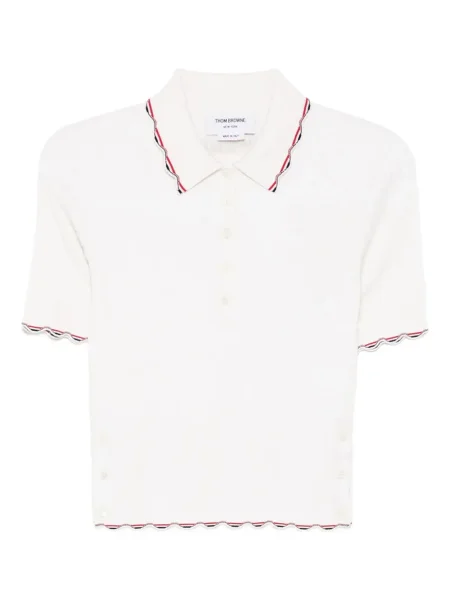 Polo Thom Browne alb