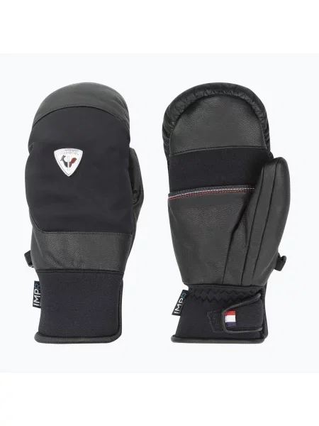 Mănuși de schi pentru femei Rossignol Elite Lth Impr iTip black negru