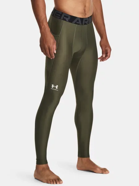 Under Armour športové legíny pánske HG Armour zelená