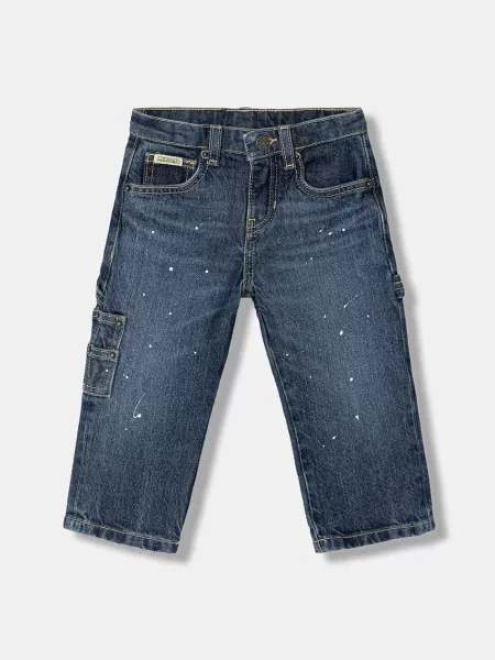 Guess rifle relaxed fit detské GJ X MINIONS modrá