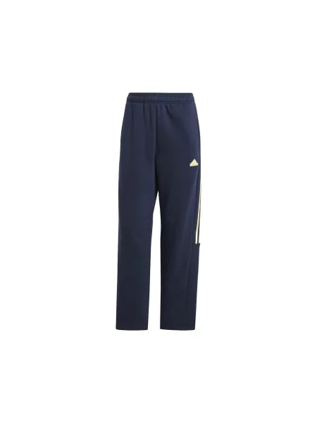 Pruhované nohavice Adidas modrá