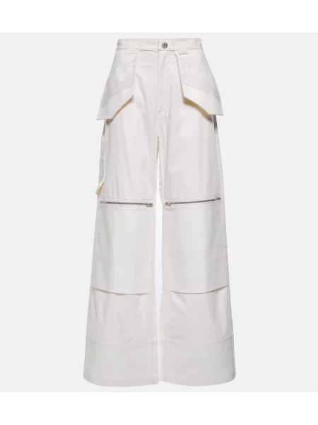 Spodnie Dion Lee białe