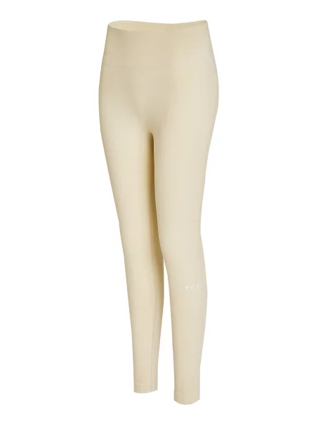 YEAZ Pantaloni sport Charm șampanie