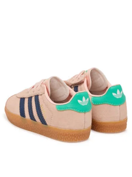Laisvalaikio batai adidas Gazelle Comfort Closure Elastic Laces Rožinė mėlyna