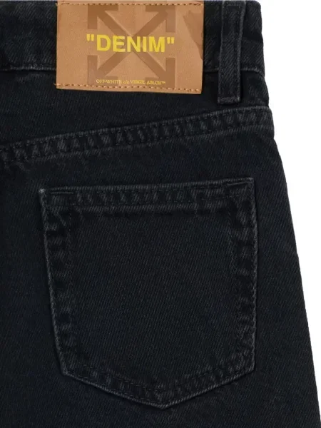 Jeansy dziecięce Off-white białe