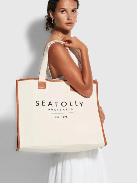 Сумка шоппер Seafolly из канваса