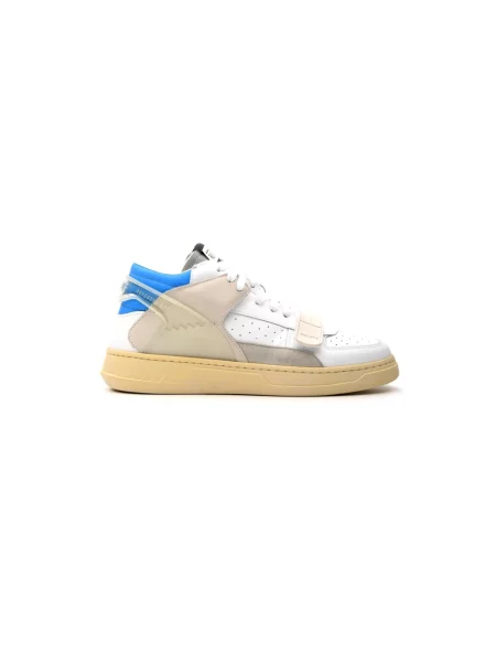 Buty do biegania Run Of zamszowe do biegania białe
