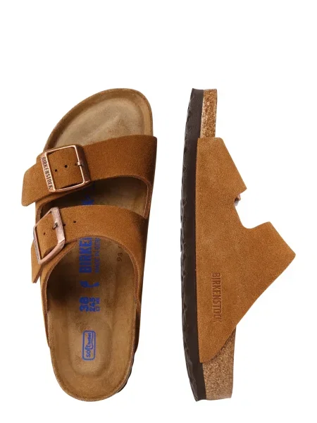 BIRKENSTOCK Saboți Arizona coniac maro