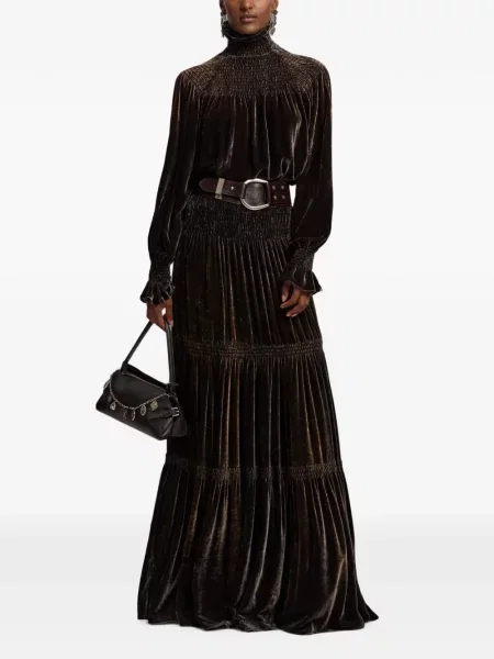 Fusta maxi Ralph Lauren Collection maro