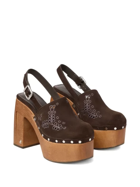 Pantofi cu toc Jimmy Choo maro