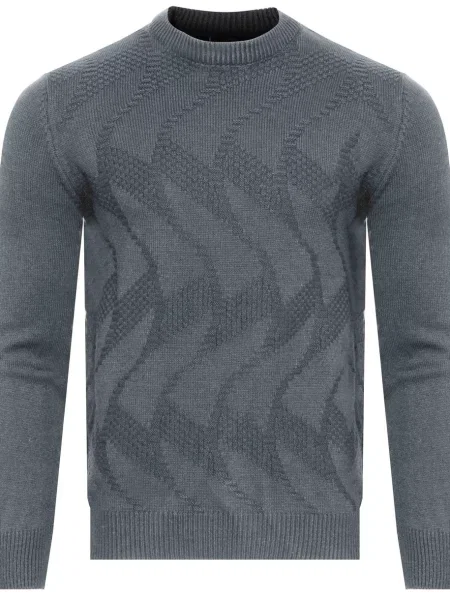 Pulover Weens s kapuco siva