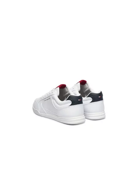 Sportcipők Tommy Hilfiger Low Pro Cupsole Perf Leather fehér