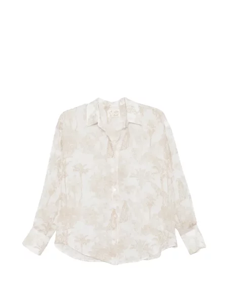 Koszula Mc2 Saint Barth z nadrukiem biała