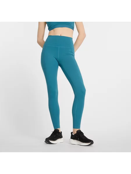 Legginsy New Balance – niebieskie