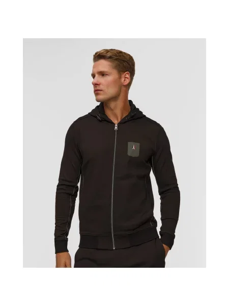 Mikina Aeronautica Militare jet black černá