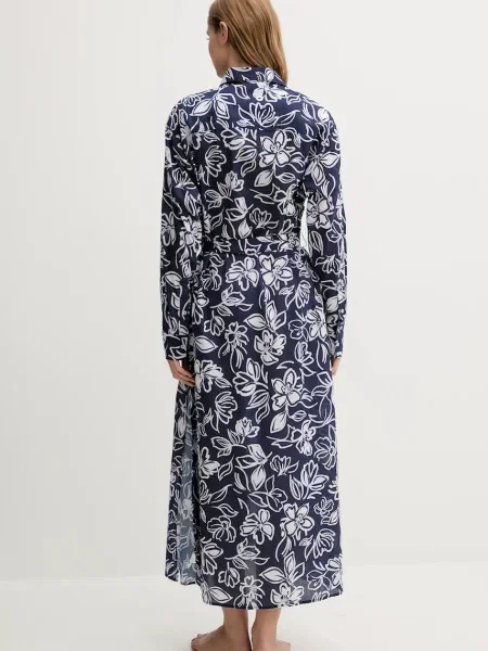 Plážové šaty Lauren Ralph Lauren tmavomodrá