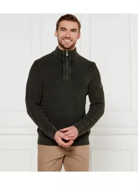 Joop! Jeans Pulover Henrio | Modern fit verde