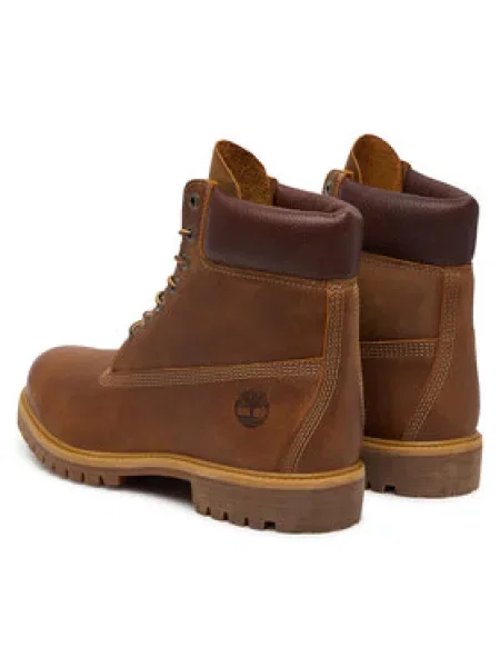 TIMBERLAND Šnurovacie čižmy hnedá