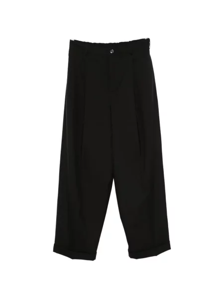 Pantaloni Marni plisate negru