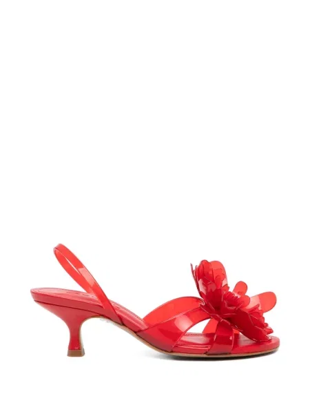 Sandale Farm Rio cu model floral slingback roșu