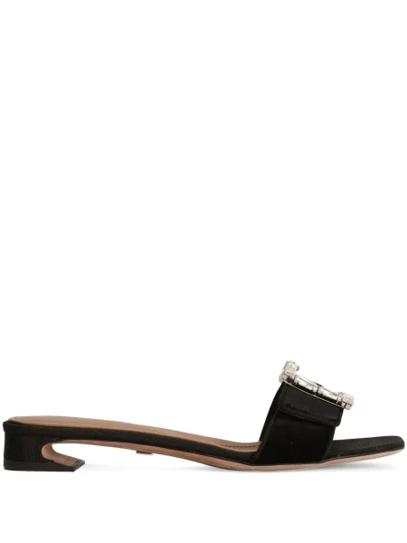 Sandale Dolce & Gabbana cu cataramă negru