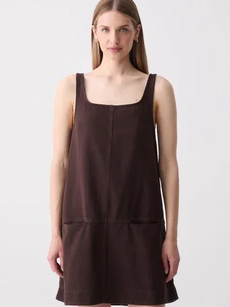Marc O'Polo rochie din denim maro