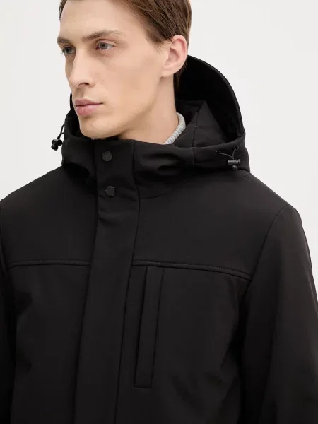 Пальто Trussardi черное