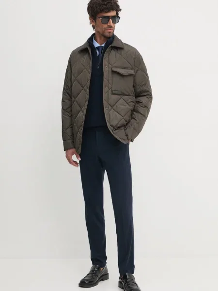 Geacă de tranziție Armani Exchange verde