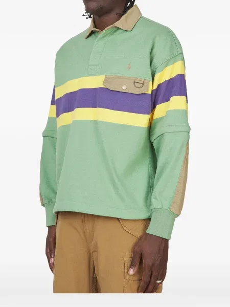 Πλεκτό polo Polo Ralph Lauren γκρι