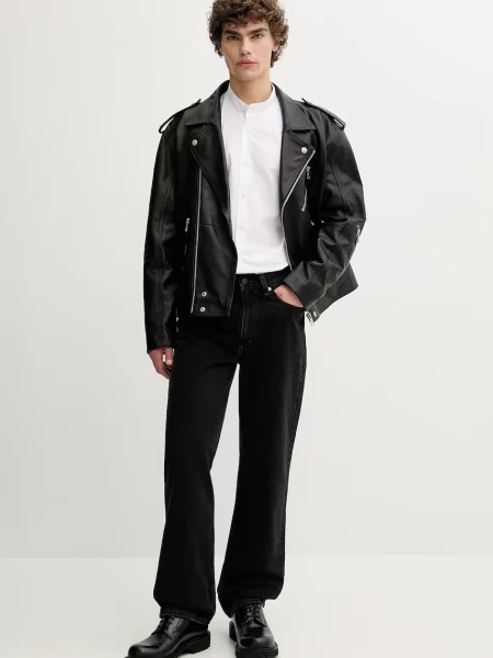 Levi's jeansy czarne