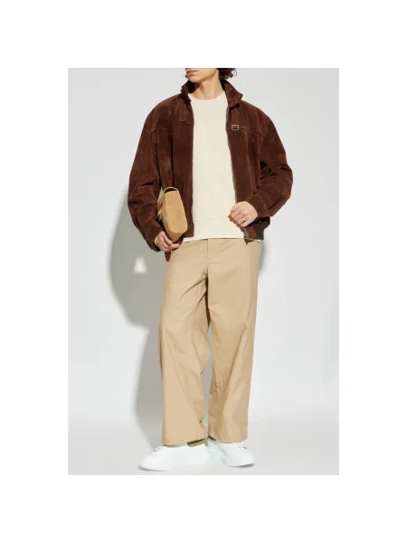 Bluza Alexander Mcqueen z logo beżowa