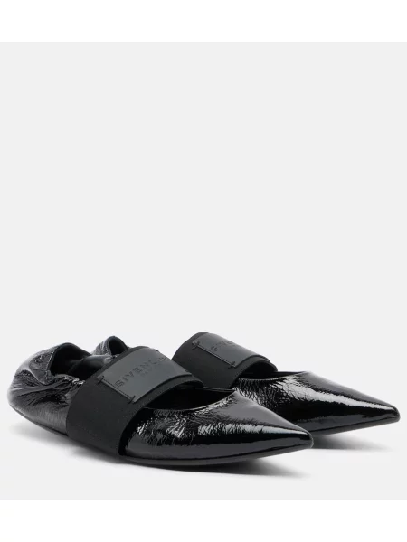 Balerini Givenchy din piele negru