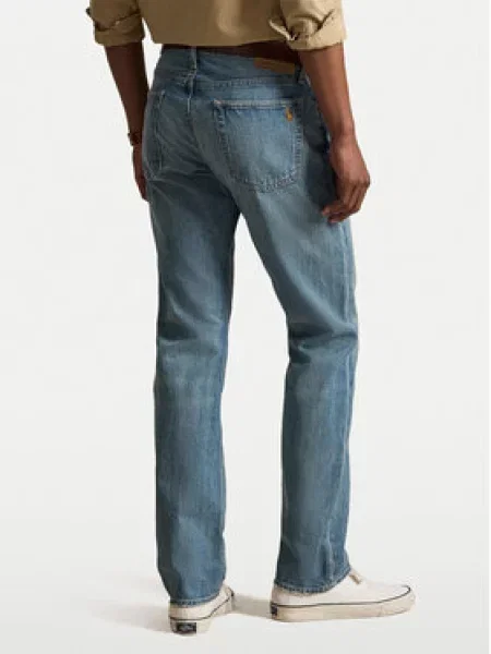 Polo Ralph Lauren Farmer Straight Fit kék