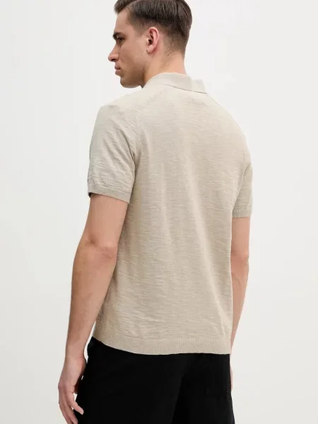 Calvin Klein polo beżowa