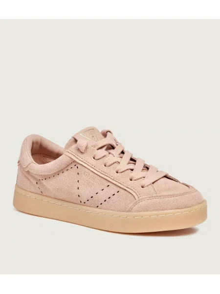 Guess Sneakers | piele întoarsă bej