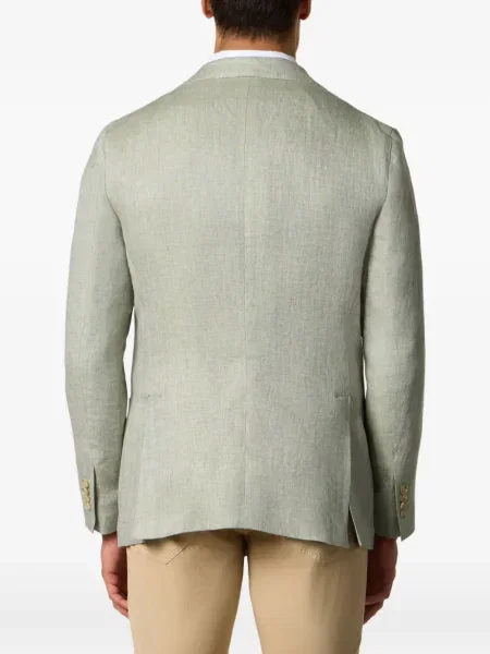 Sacou Brooks Brothers de in cu model herringbone verde