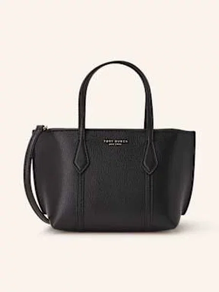 Shopperka Tory Burch skórzana czarna