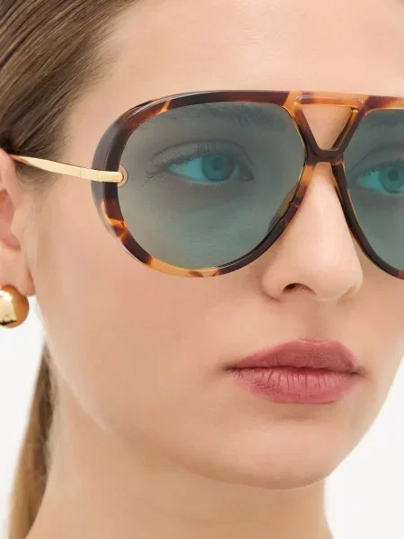 Bottega Veneta pilóta napszemüveg női barna
